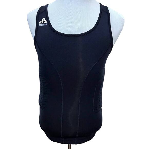 Adidas NWT Navy Clima365 Compression Padded Tank Top men MT - Picture 1 of 12